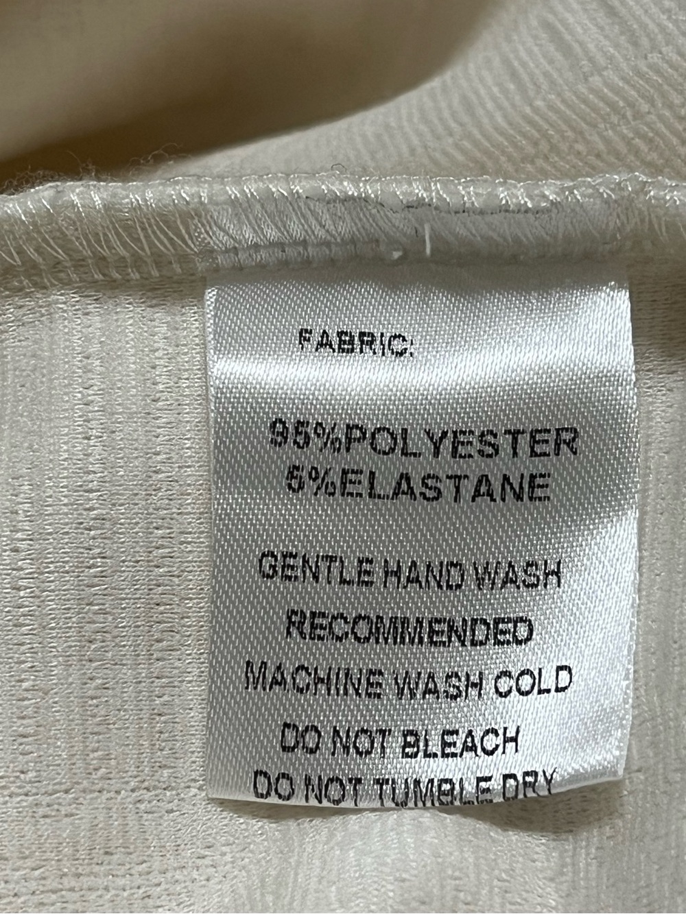 WOMENS SSYS THE LABEL Cream Crewneck Textured Knit Sweater SIZE S - Picture 8 of 8